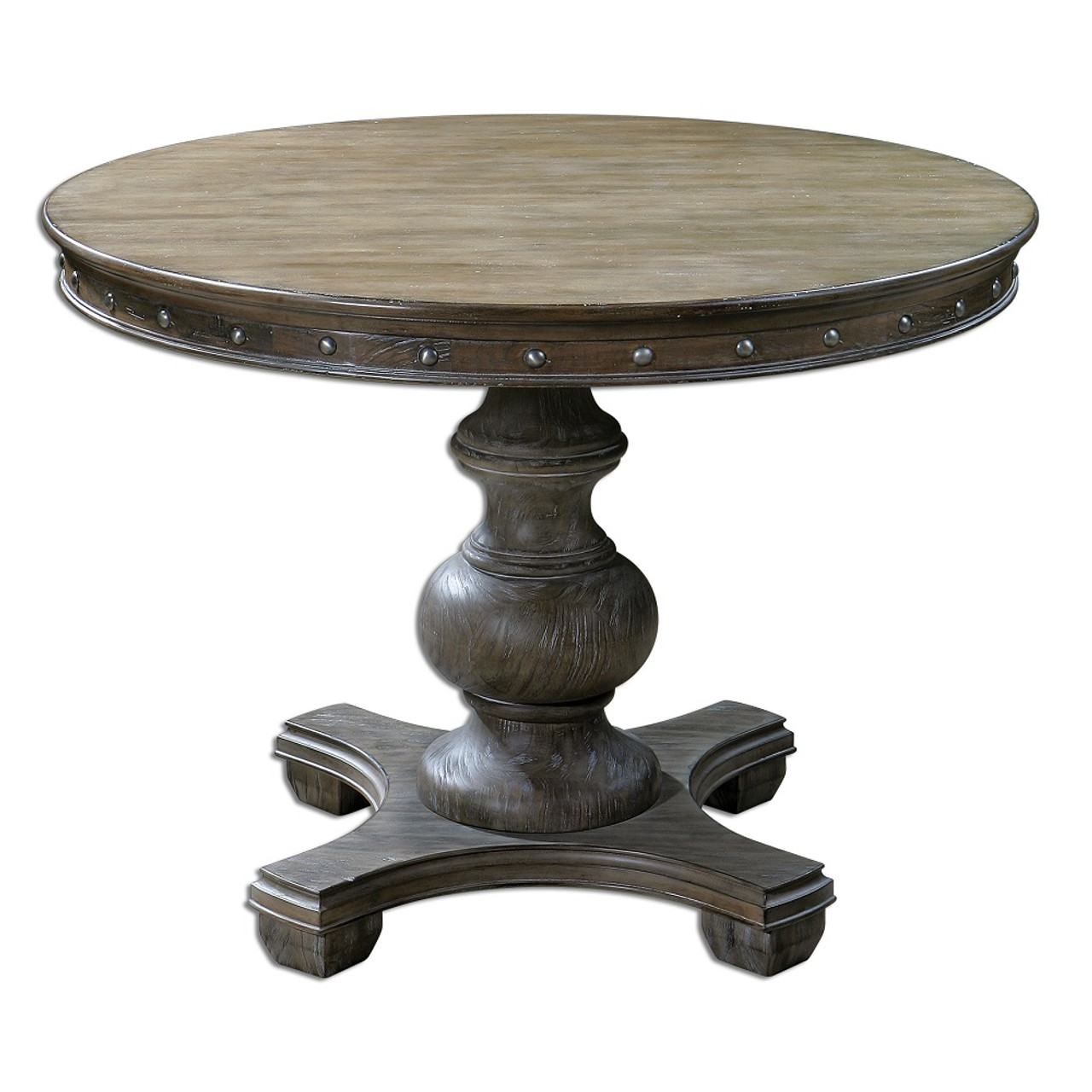 Sylvana Round Pedestal Kitchen Table 42" | Zin Home