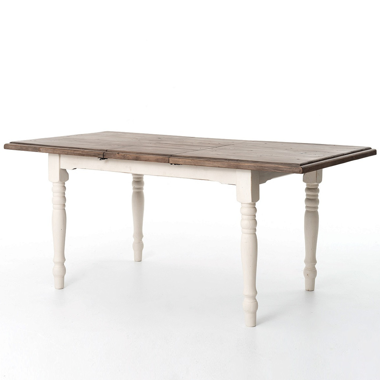 Cottage White Extension Dining Room Table 71 Cottage White Extension Dining Room Table 71