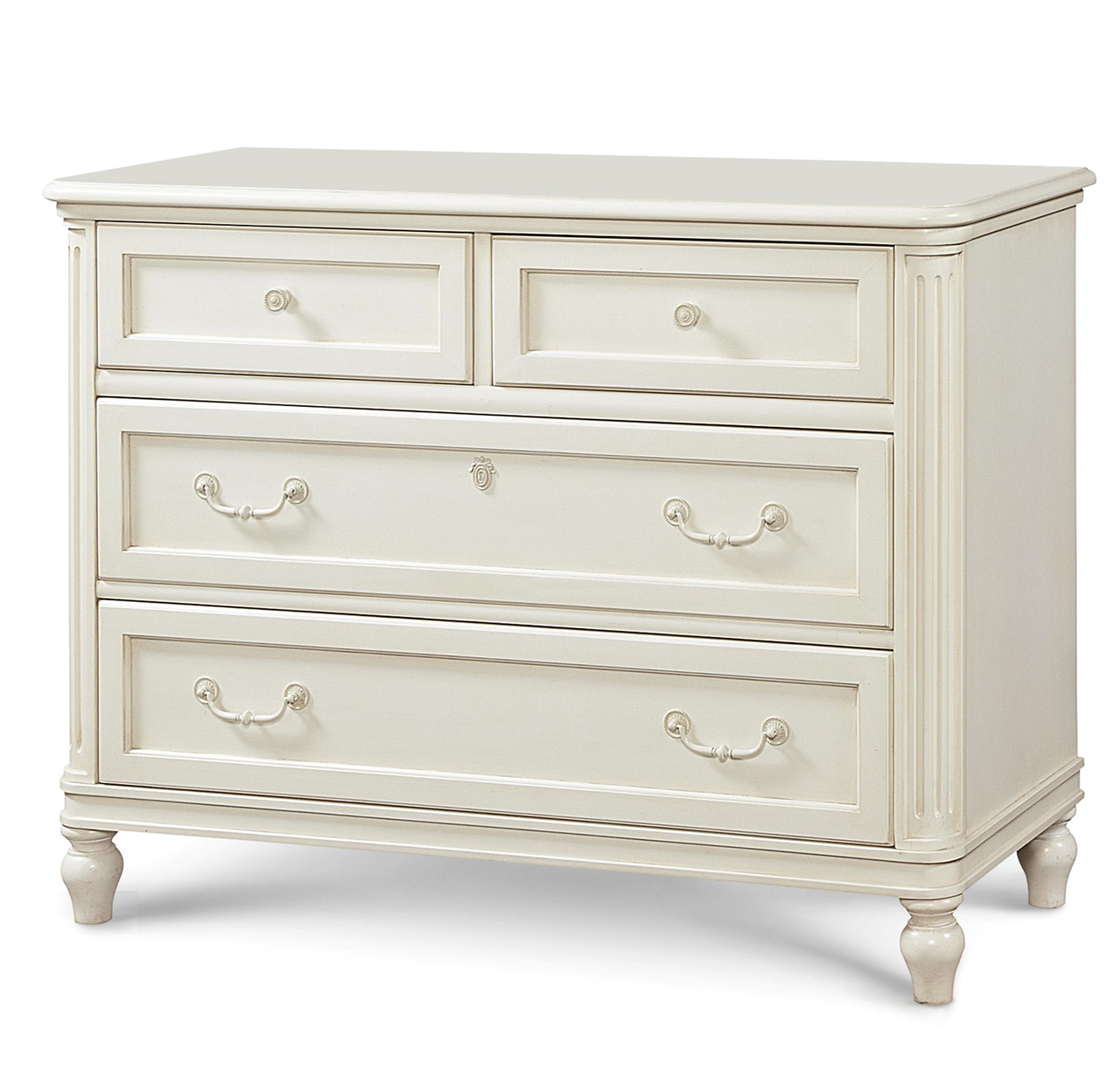 Rosalie Kids 4 Drawers Dresser White Zin Home