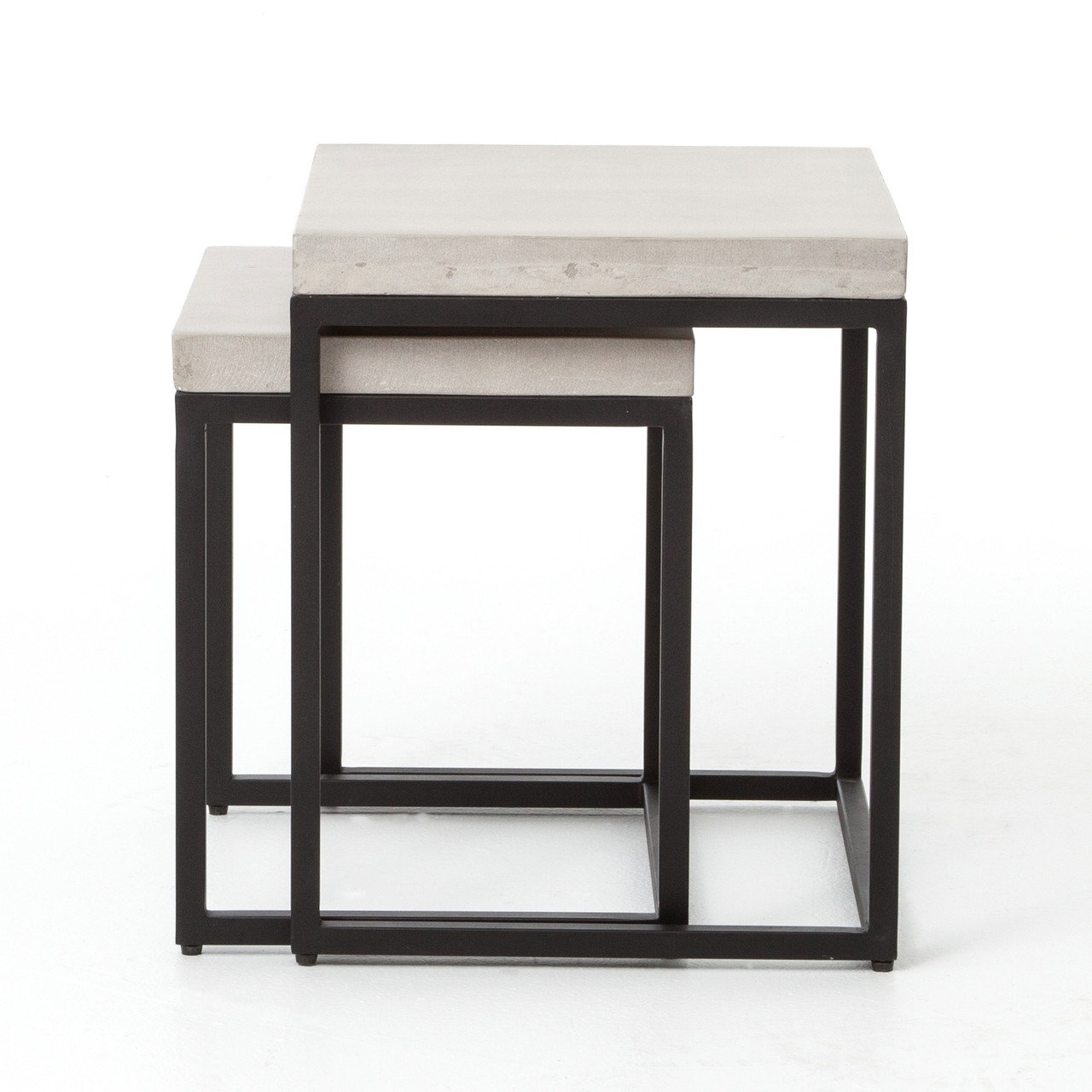 Maximus Indoor / Outdoor Nesting Side Tables - Natural ...