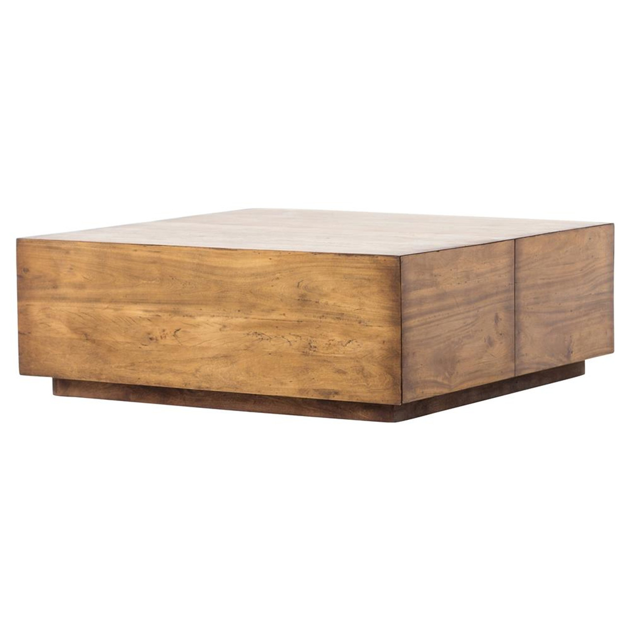 Duncan Reclaimed Wood Square Storage Coffee Table 42 Zin Home Duncan Reclaimed Wood Square Storage Coffee Table