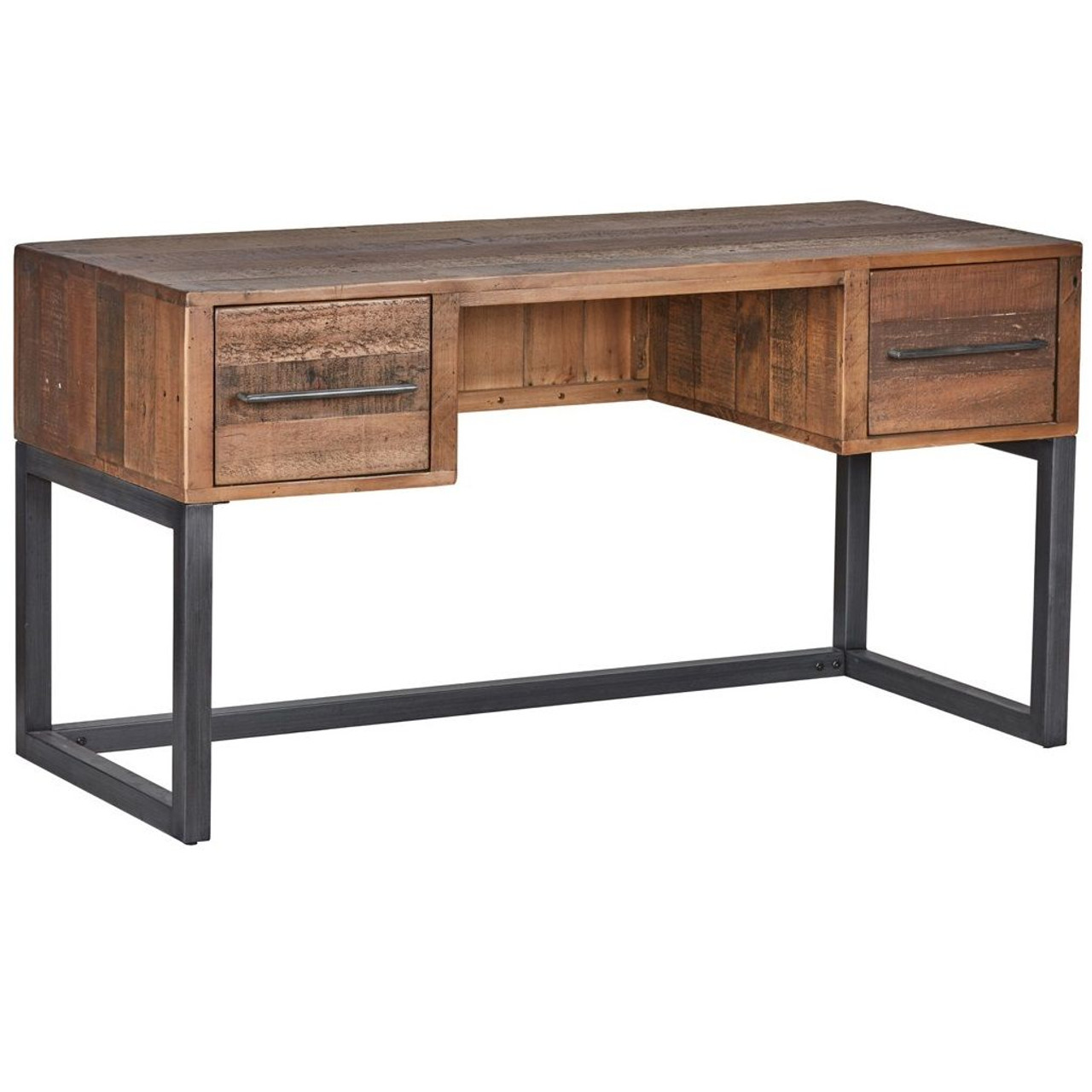 Anderson Rustic Wood and Metal Writing Desk | Zin Home