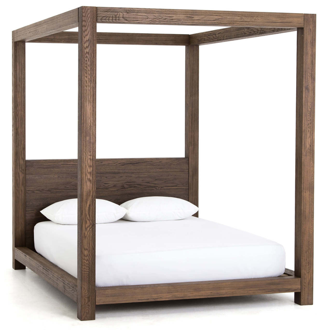 canopy bed frame king