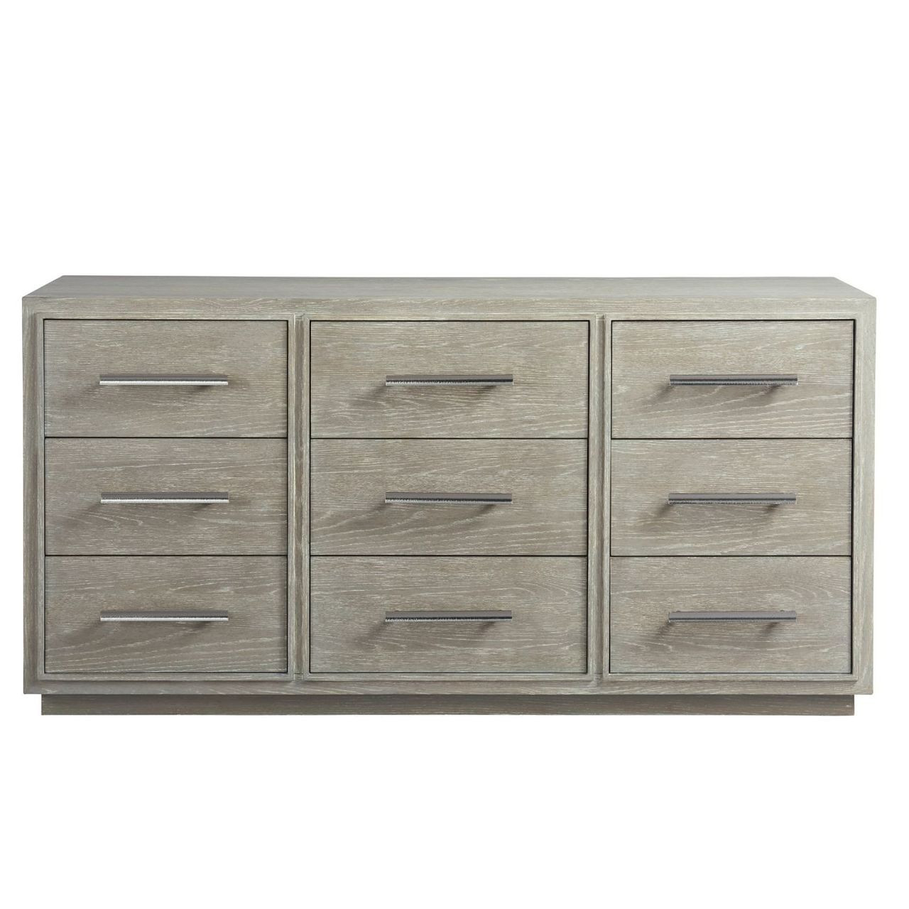 Coastal Zephyr Gray 9 Drawer Dresser 72" Zin Home