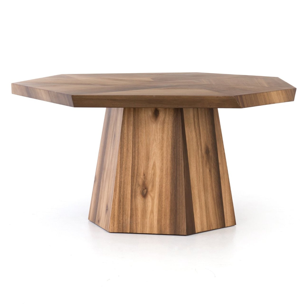 Brooklyn Organic Yukas Wood Octagon Dining Table 60" Zin Home