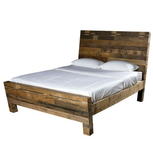 bed wood platform reclaimed frame furniture angora bedroom natural beds wooden frames queen salvaged solid rustic friendly eco king headboard