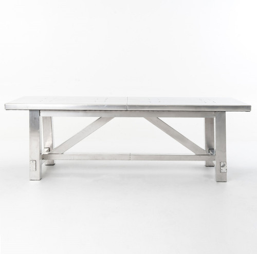 Boston Dining Table 94"- Aero | Aviator Dining Room Table ...