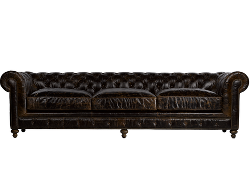 Modern Sofas Leather Upholstered Sofa Zin Home 118 Cigar Club Leather Upholstered Chesterfield Sofa