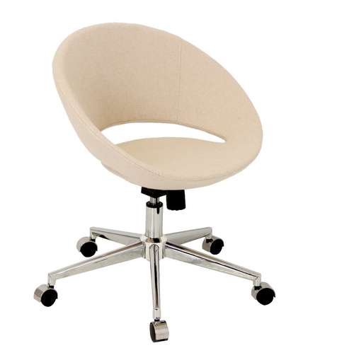 Modern Crescent Office Chair | Zin Home