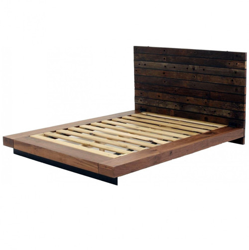Grant Reclaimed Wood King Platform Bed Zin Home