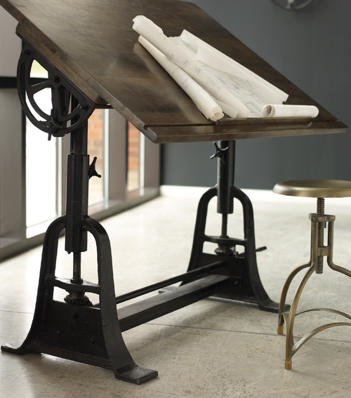 French Architect Drafting Table | Zin Home