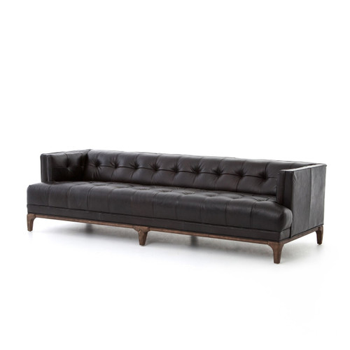 mid century leather sofa scandi allen mid century modern classic tufted black leather low back sofa dylan midcentury blind zin home mid century leather sofa scandi allen mid century modern classic tufted black leather low back sofa dylan midcentury blind zin home