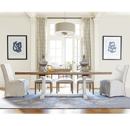 French Modern White 9 Piece Extension Dining Room Table Sets French Modern White 9 Piece Extension Dining Room Table Sets