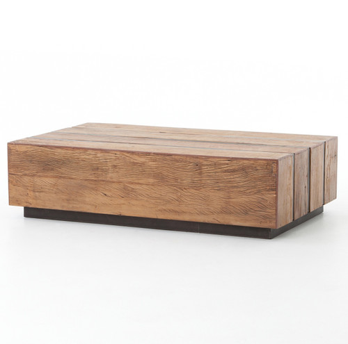 Grady Reclaimed Peroba Wood Slab Coffee Table 53" Grady Reclaimed Peroba Wood Slab Coffee Table 53"