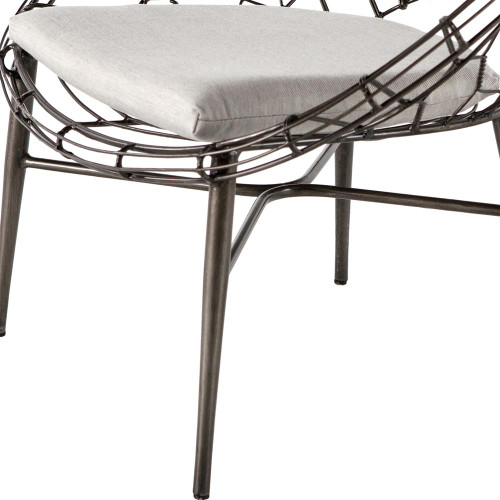 Marquis Metal Wicker Sunburst Outdoor Lounge Chair Zin Home ... Marquis Metal Wicker Sunburst Outdoor Lounge Chair ... - Marquis Metal Wicker Sunburst Outdoor Lounge Chair Zin Home