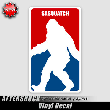 Sasquatch Bigfoot Logo Sticker - Aftershock Decals