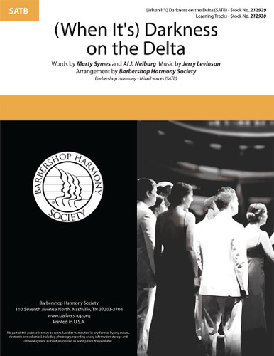 (When It's) Darkness on the Delta (SATB) (arr. BHS)