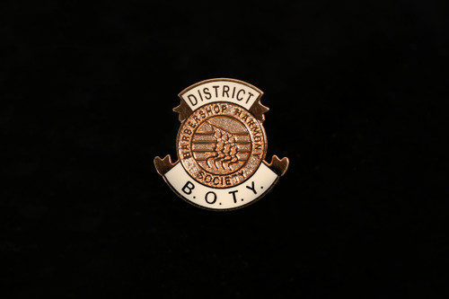 District Barbershoppper of the Year Lapel Pin (BOTY)