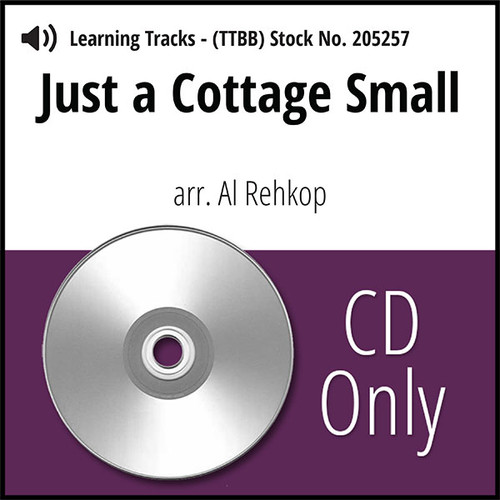 Just a Cottage Small (By A Waterfall) (TTBB) (arr. Rehkop) - CD Learning Tracks for 205249