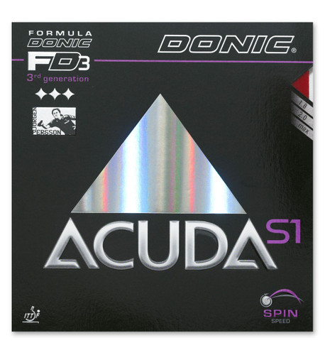 DONIC Acuda S1 Rubber Ping Pong Depot Table Tennis Equipment
