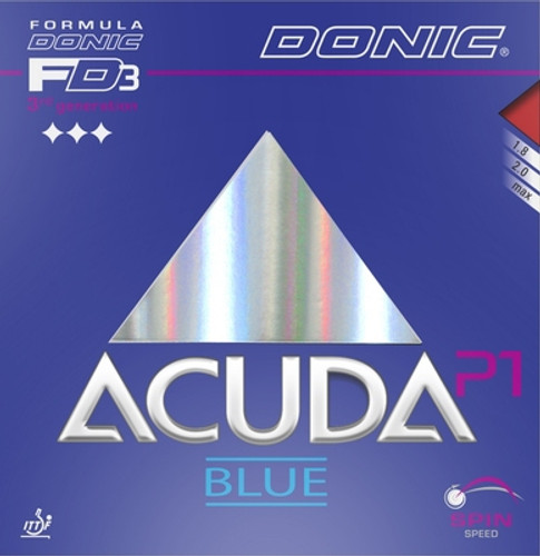 Rubber Sheet for Combo Blade Donic Acuda Blue P1 Rubber Sheet Only with 1 Combo Blade Ping Pong Depot Table Tennis Equipment