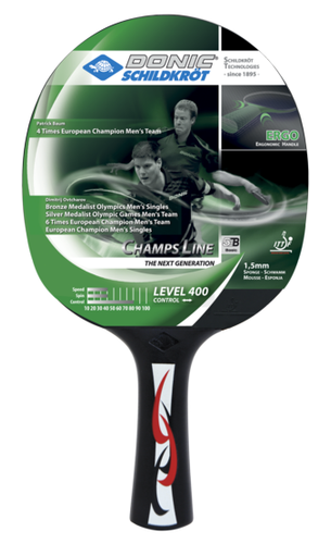 Donic Schildkröt Champion Line 400 2017v Racket Ping Pong Depot Table Tennis Equipment