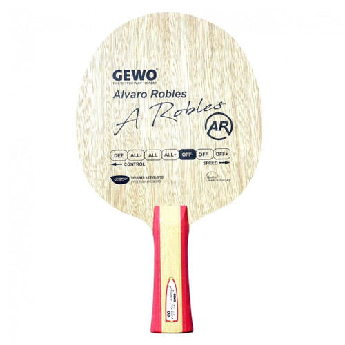 Combo – Gewo Alvaro Robles OFF- FL Blade for combo (Add 2 Combo Rubber Sheets) Ping-Pong Depot Table Tennis Equipment