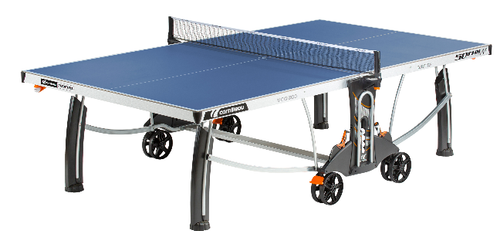 Cornilleau Performance 500M Crossover Indoor/Outdoor Blue Table USA Only Ping Pong Depot Table Tennis Equipment