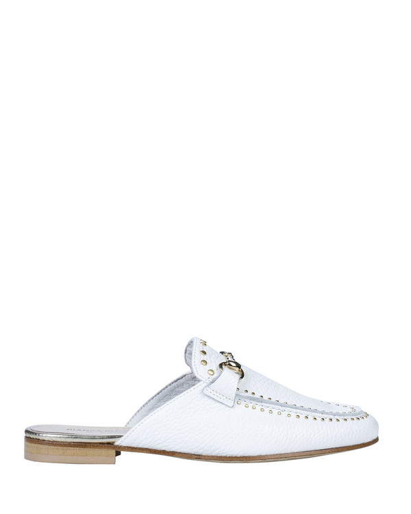 Bianca Buccheri 1097bb Hadi Loafer White side view