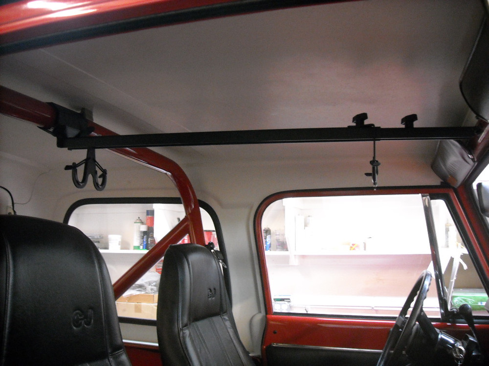 Collins Bros Jeep >> '42-'06 CJ/YJ/TJ/LJ Overhead Gun Rack – CBJeep Collins Bros Jeep >> '42-'06 CJ/YJ/TJ/LJ Overhead Gun Rack – CBJeep