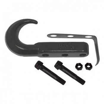 '42-'02 CJ/YJ/TJ 3-Hole Black Tow Hook '42-'02 CJ/YJ/TJ 3-Hole Black Tow Hook
