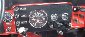 CJ Laredo Dash Surround Decal CJ Laredo Dash Surround Decal