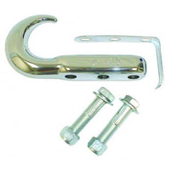 '42-'06 CJ/YJ/TJ 3-Hole Chrome Tow Hook '42-'06 CJ/YJ/TJ 3-Hole Chrome Tow Hook