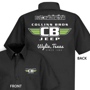 CBJeep & BLKMTN Mechanic Shirt CBJeep & BLKMTN Mechanic Shirt