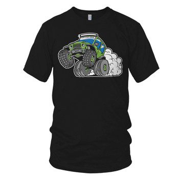 Jeep Wheelie Boy's T-Shirt – Black Jeep Wheelie Boy's T-Shirt – Black