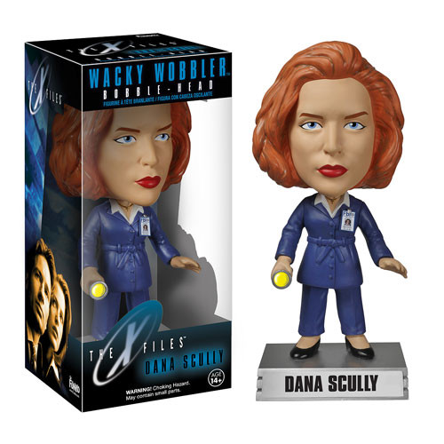 Funko X-Files Dana Scully Funko Wacky Wobbler - Bobble Head Funko X-Files Dana Scully Funko Wacky Wobbler - Bobble Head
