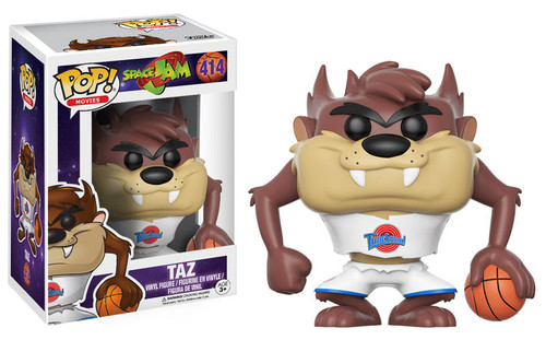 Get ready to jam! Get ready for the ultimate game with a familiar character from 1996's Space Jam. This Space Jam Taz Pop! Vinyl Figure measures approximately 3 3/4-inches tall and comes packaged in a window display box. Ages 3 and up. Get ready to jam! Get ready for the ultimate game with a familiar character from 1996's Space Jam. This Space Jam Taz Pop! Vinyl Figure measures approximately 3 3/4-inches tall and comes packaged in a window display box. Ages 3 and up.