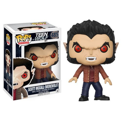 Expand your pack with the Teen Wolf crew! The hit MTV series Teen Wolf has received the Pop! Vinyl stylization treatment. This Teen Wolf Scott McCall Werewolf version Pop! Vinyl Figure measures approximately 3 3/4-inches tall and comes packaged in a window display box. Ages 3 and up. Expand your pack with the Teen Wolf crew! The hit MTV series Teen Wolf has received the Pop! Vinyl stylization treatment. This Teen Wolf Scott McCall Werewolf version Pop! Vinyl Figure measures approximately 3 3/4-inches tall and comes packaged in a window display box. Ages 3 and up.