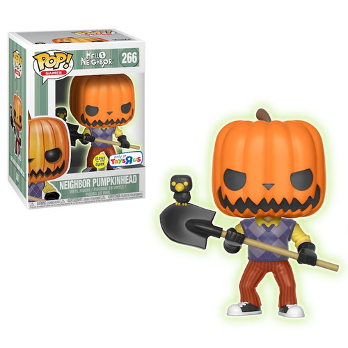 Hello Neighbor Funko POP! Games Neighbor Pumpkinhead Exclusive Vinyl Figure #266 Hello Neighbor Funko POP! Games Neighbor Pumpkinhead Exclusive Vinyl Figure #266