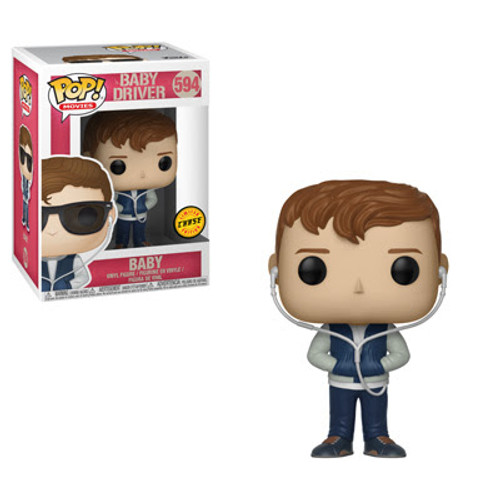 Baby Driver Funko POP! Movies Baby Vinyl Figure #594 - Chase Version Baby Driver Funko POP! Movies Baby Vinyl Figure #594 - Chase Version