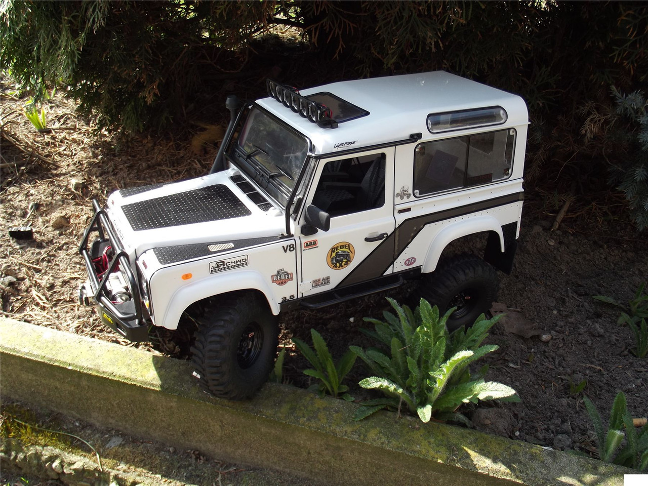 ARB Land Rover Defender 90 Winch Bar Front Bumper With MOUNT for ...