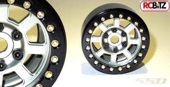 SSD 1.9” Assassin Aluminium Beadlock Wheels GREY Pair 2 SSD00010 12mm Hex SSD 1.9” Assassin Aluminium Beadlock Wheels GREY Pair 2 SSD00010 12mm Hex