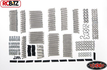 Scaler & Crawler Screws & Support Bag SILVER M3 Washer Nuts Screws Bolts Z-S0445 Scaler & Crawler Screws & Support Bag SILVER M3 Washer Nuts Screws Bolts Z-S0445