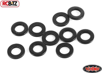 RC4WD M3 Flat Washer BLACK Z-S0909 Spacer TF2 G2 RC Spacer Packer Shim RC4WD M3 Flat Washer BLACK Z-S0909 Spacer TF2 G2 RC Spacer Packer Shim