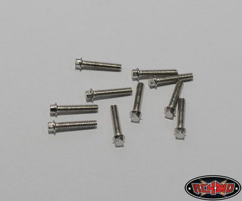 RC4WD Miniature Scale Hex Bolts (M2 x 10mm) SILVER Z-S0622 Bolt Scaler Detail RC4WD Miniature Scale Hex Bolts (M2 x 10mm) SILVER Z-S0622 Bolt Scaler Detail