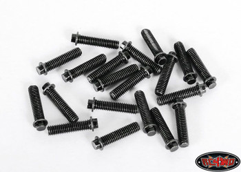 RC4WD Miniature Scale Hex Bolts 20 (M3 x 12mm) BLACK Z-S0690 Bolt Scaler Detail RC4WD Miniature Scale Hex Bolts 20 (M3 x 12mm) BLACK Z-S0690 Bolt Scaler Detail
