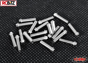 RC4WD Miniature Scale Hex Bolts 20 (M3 x 12mm) SILVER Z-S0691 Bolt Scaler Detail RC4WD Miniature Scale Hex Bolts 20 (M3 x 12mm) SILVER Z-S0691 Bolt Scaler Detail
