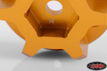 14mm Universal Hex 2 for 40 Series & Clod Wheels Z-S0889 Orange Alli RC4WD 14mm Universal Hex 2 for 40 Series & Clod Wheels Z-S0889 Orange Alli RC4WD