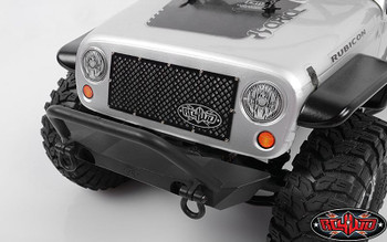 RC4WD Logo BLACK Billet Grill for Axial SCX10 Jeep Wrangler inc Fixings Z-S1506 RC4WD Logo BLACK Billet Grill for Axial SCX10 Jeep Wrangler inc Fixings Z-S1506