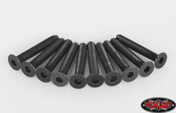Steel Flat Head Socket Cap Screw M3 x 20mm (10) Z-S1311 RC4WD Hardware Bolts Steel Flat Head Socket Cap Screw M3 x 20mm (10) Z-S1311 RC4WD Hardware Bolts